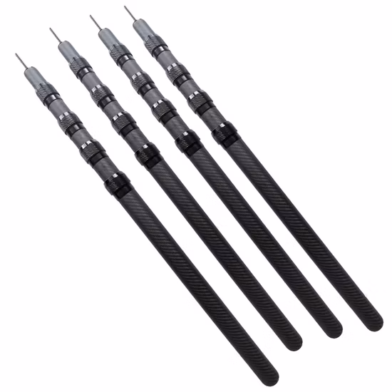 Удлинитель телескопической стрелы из углеродного волокна, телескопическая стойка с зажимами